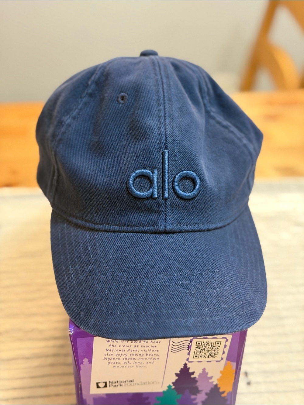 Alo yoga, Washed Off-Duty Cap - Vintage Navy